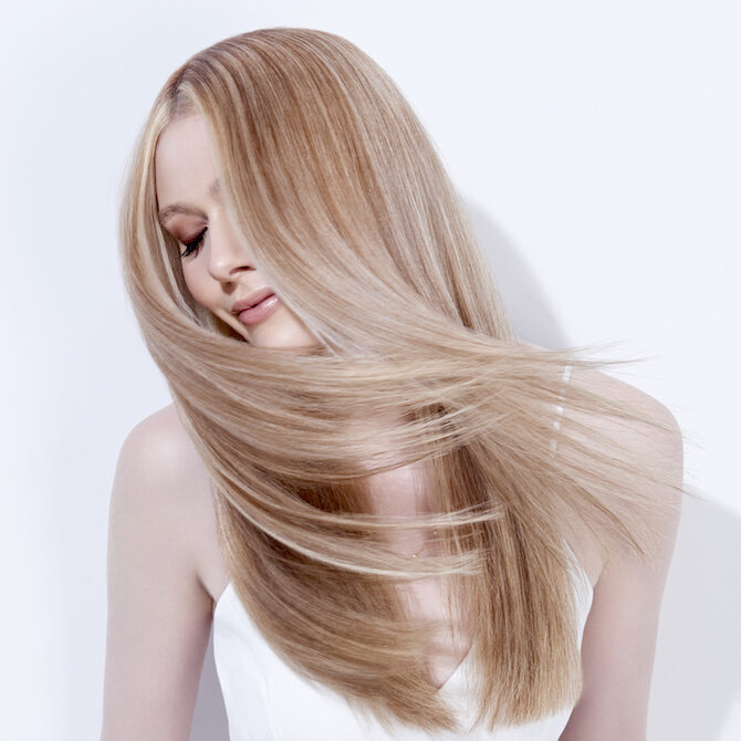 Blonde hair bespoke the salon suite Shelton CT